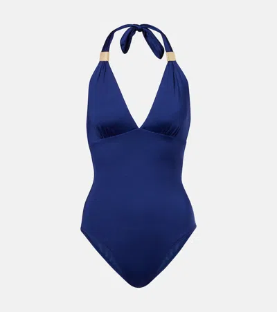 Heidi Klein Beau Soleil Halterneck Swimsuit