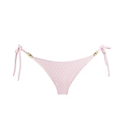 Heidi Klein Cap Ferrat Bikini Bottoms In Pink