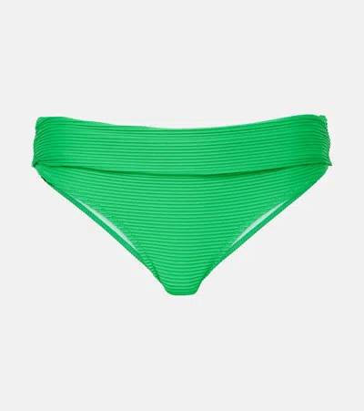 Heidi Klein Chamarel Bikini Bottom In Green