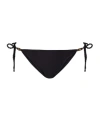 Heidi Klein Core Textured Bikini Briefs In Black