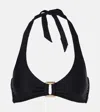 Heidi Klein Core Bikini Top In Black
