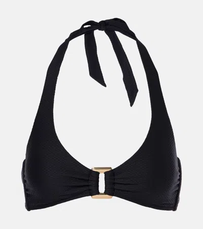 Heidi Klein Core Bikini Top In Black