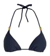 Heidi Klein Core Rope Bikini Top In Navy