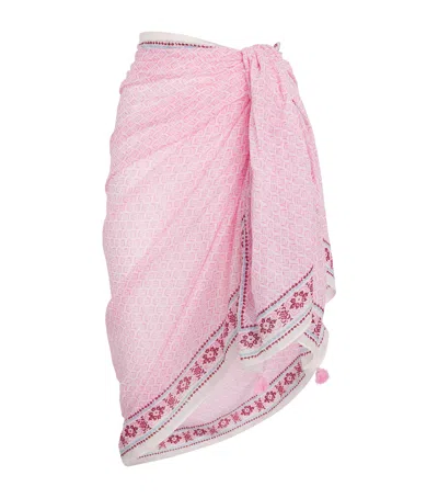 Heidi Klein Cotton-silk Provence Sarong