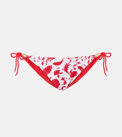 Heidi Klein Evia Reversible Bikini Bottoms In Multi