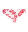 Heidi Klein Fold-over Scala Bikini Briefs In Multi