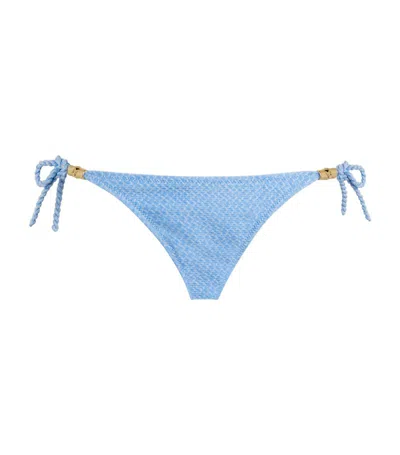 Heidi Klein Indian Ocean Bikini Bottoms In Blue