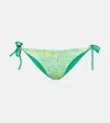 Heidi Klein Ithaafushi Gardens Reversible Bikini Bottoms In Ithaafushi Gardens
