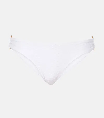 Heidi Klein Milos Bikini Bottom In White