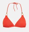 Heidi Klein Morocco Triangle Bikini Top In Morocco