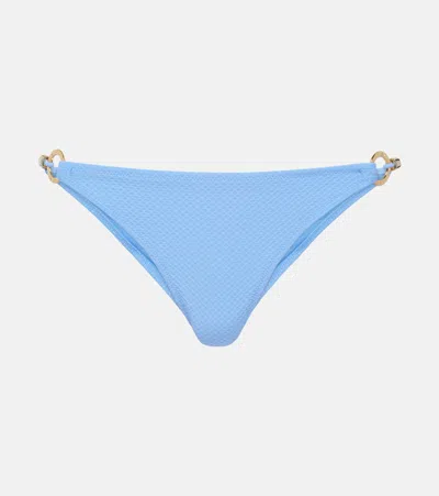 Heidi Klein Ocean Tide Bikini Bottom In Blue