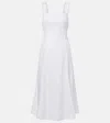 Heidi Klein Pampelonne Fringed Linen Midi Dress