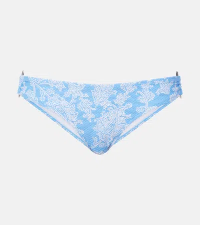 Heidi Klein Playa Paraiso Printed Bikini In Blue