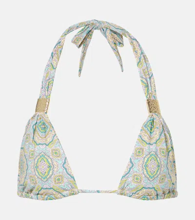 Heidi Klein Printed Bikini Top In Prt