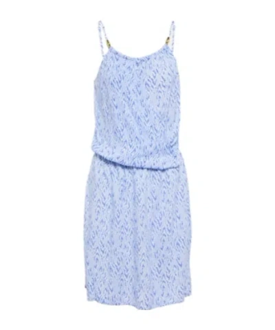 Heidi Klein Printed Minidress In Blue