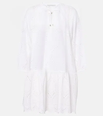 Heidi Klein Rhode Island Cotton Beach Cover Up In White