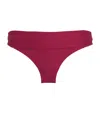 Heidi Klein Ribbed Cassis Bikini Bottoms
