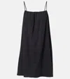 Heidi Klein Salis Cotton Beach Dress In Black