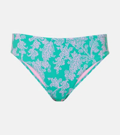 Heidi Klein Santa Rosa Paisley Bikini Bottoms In Multicoloured