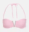 Heidi Klein Sicily Bandeau Bikini Top In Sicily
