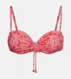 Heidi Klein Tangier Bandeau Bikini Top In Multicoloured