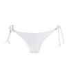 Heidi Klein Triangle Elba Bikini Briefs In White