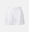 Heidi Klein Shorts White Bay Aus Leinen