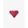 Heidi Klein Womens Bet-red Cassis High-leg Bikini Bottoms