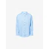 Heidi Klein Womens Hydra Relaxed-fit Linen Shirt Blu-blu In Blu-blu