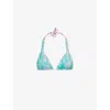 Heidi Klein Santa Rosa Bikini Top In Prt-prt