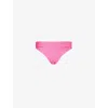 Heidi Klein Womens  Tulum Fold-over Bikini Bottoms In Pnk-pnk