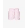 Heidi Klein Womens Pnk-pnk Baie De Cassis Mid-rise Linen Shorts Xs