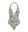 Heidi Klein X Liberty King's Road Swimsuit In Gray