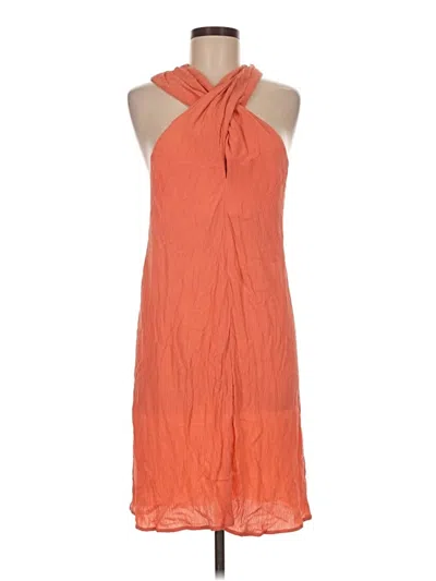 Pre-owned Heidi Merrick Casual Dress In Orange