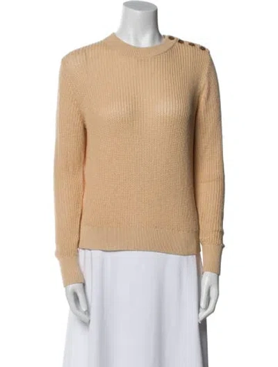 Pre-owned Heidi Merrick Crew Neck Sweater In Neutral