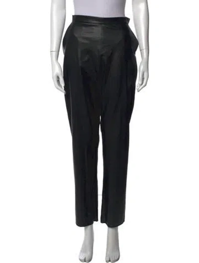 Pre-owned Heidi Merrick Wide Leg Pants In Black