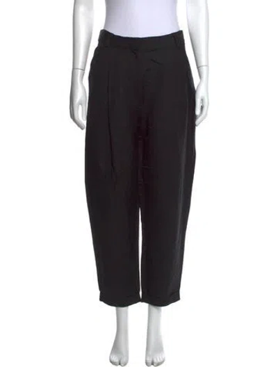 Pre-owned Heidi Merrick Wide Leg Pants In Black