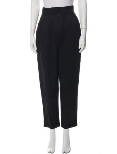 Pre-owned Heidi Merrick Wide Leg Pants In Black