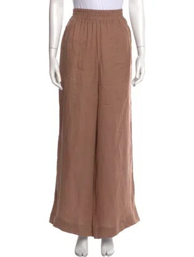 Pre-owned Heidi Merrick Wide Leg Pants In Pink
