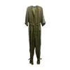 Heike-ny Women's The Lora Unisex Jumpsuit In Olive In Green