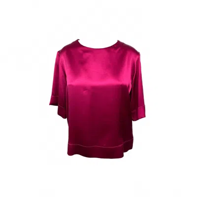 Heike-ny Women's The Nami Top In Fushia In Pink