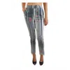 Heike-ny Women's The Serena Pants In B & W Flower Print In Multi