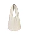 Heike-ny Wpmen's The Watersnake Skin Bag 2 In Beige In Sand