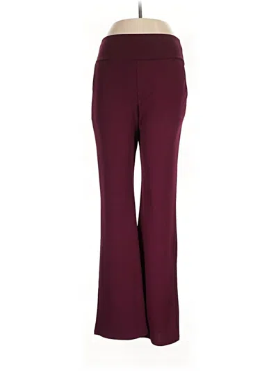 Pre-owned Heimish Usa Active Pants In Burgundy