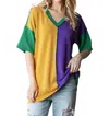 Heimish Usa Bourbon Street Ribbed Top In Multi In Multi