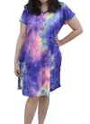 Heimish Usa Cancun Tie Dye Dress In Multi In Multi