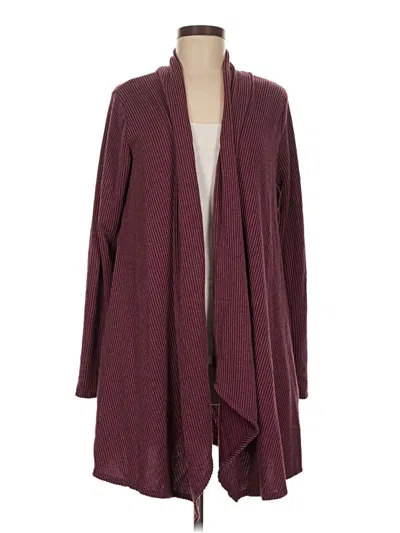 Pre-owned Heimish Usa Cardigan Sweater In Burgundy
