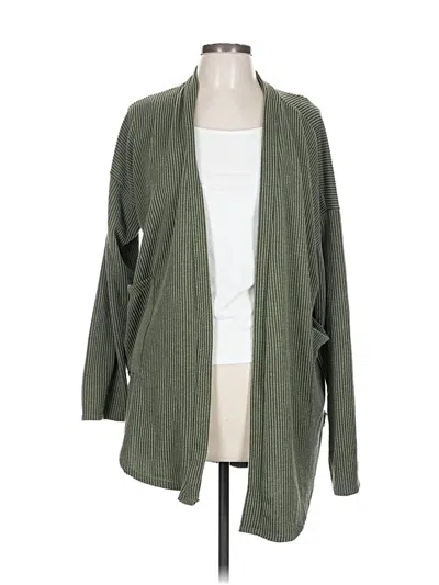 Pre-owned Heimish Usa Cardigan Sweater In Green