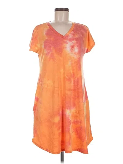 Pre-owned Heimish Usa Casual Dress In Orange