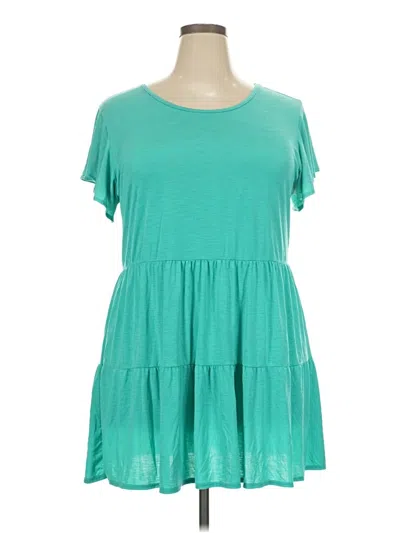 Pre-owned Heimish Usa Casual Dress In Teal